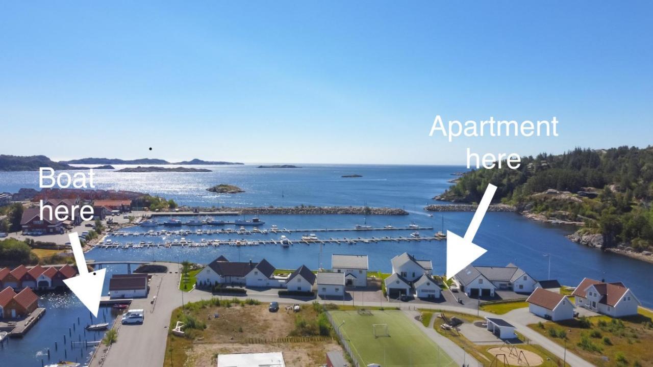 Apartment With Boat Spangereid Εξωτερικό φωτογραφία